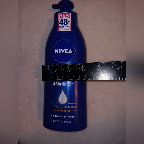 NWOT NIVEA Body Lotion 48hr Moisture 16.9oz - Picture 5 of 6